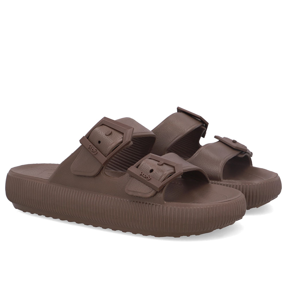 Slide Plataforma Poofy Eva Fivela