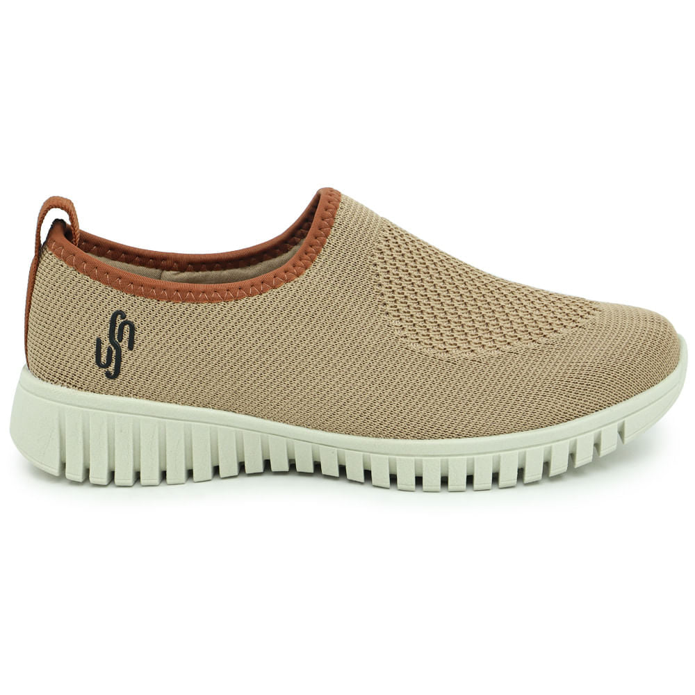 Tênis Slip On Tricot Monograma