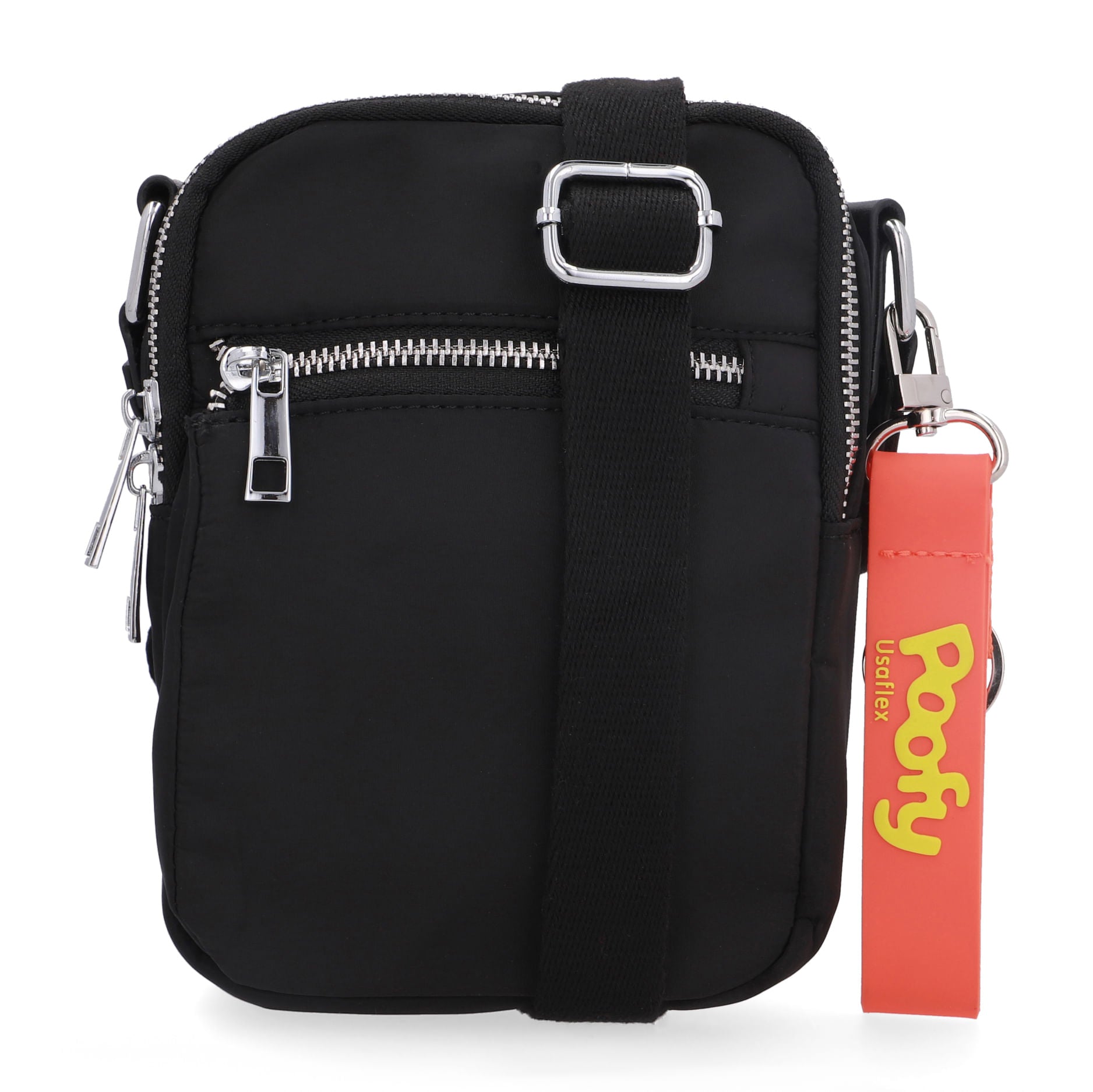 Bolsa Tiracolo Poofy Nylon Zíper