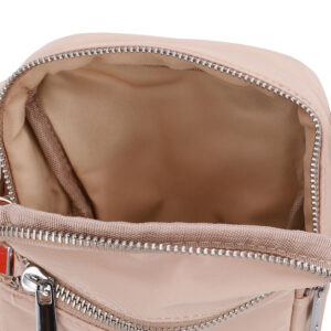 Bolsa Tiracolo Poofy Nylon Zíper