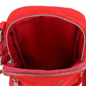 Bolsa Tiracolo Poofy Nylon Zíper
