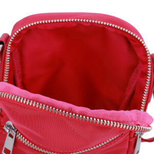 Bolsa Tiracolo Poofy Nylon Zíper