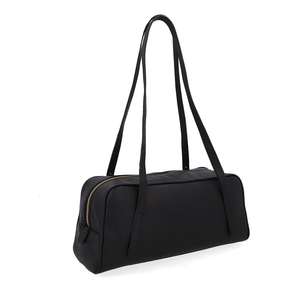 Bolsa Baguete Couro Básica
