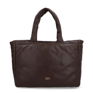 Bolsa Shopper Couro Pinhão