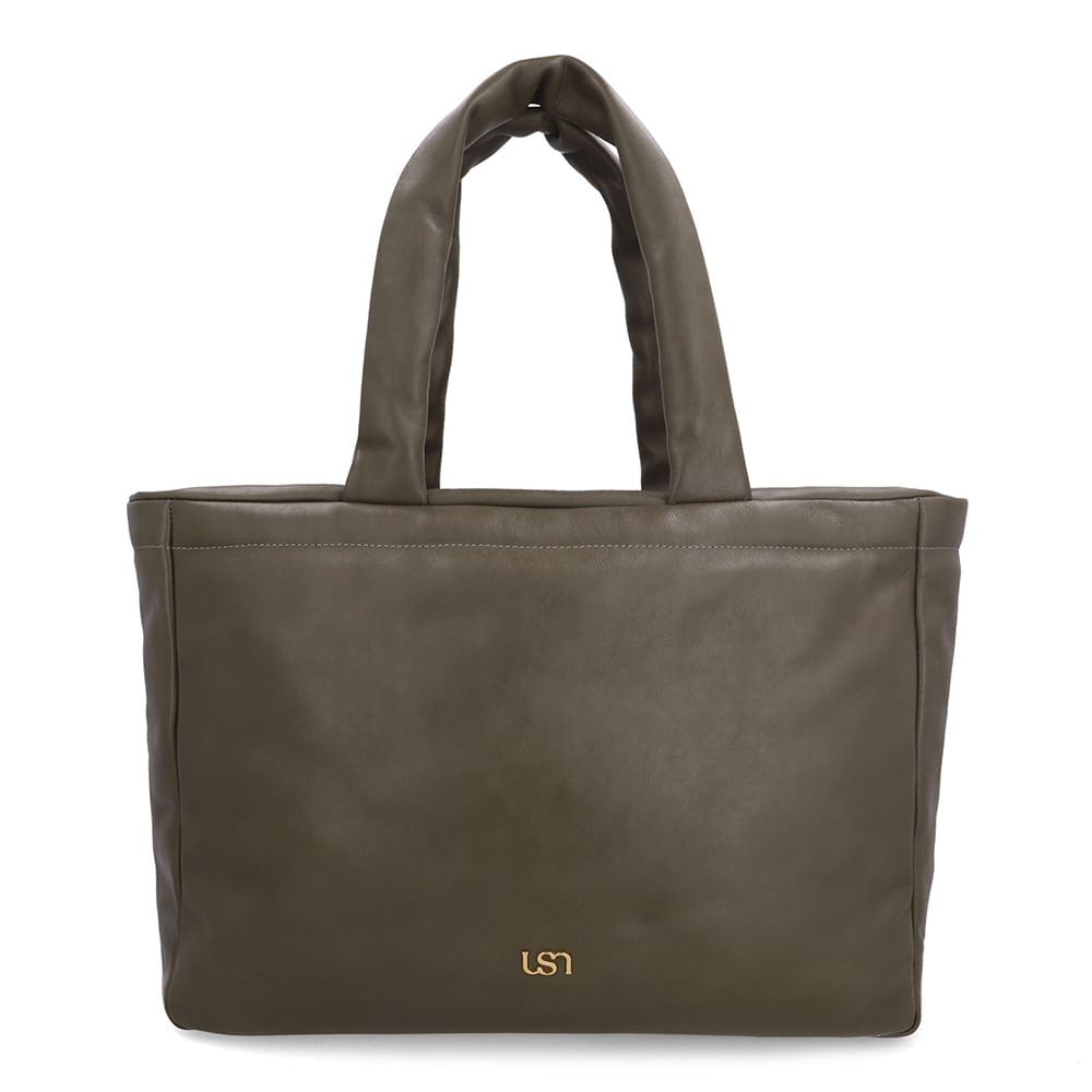 Bolsa Shopper Couro Pinhão