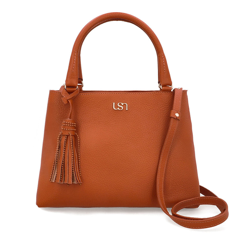 Bolsa Tote Couro Barbicacho