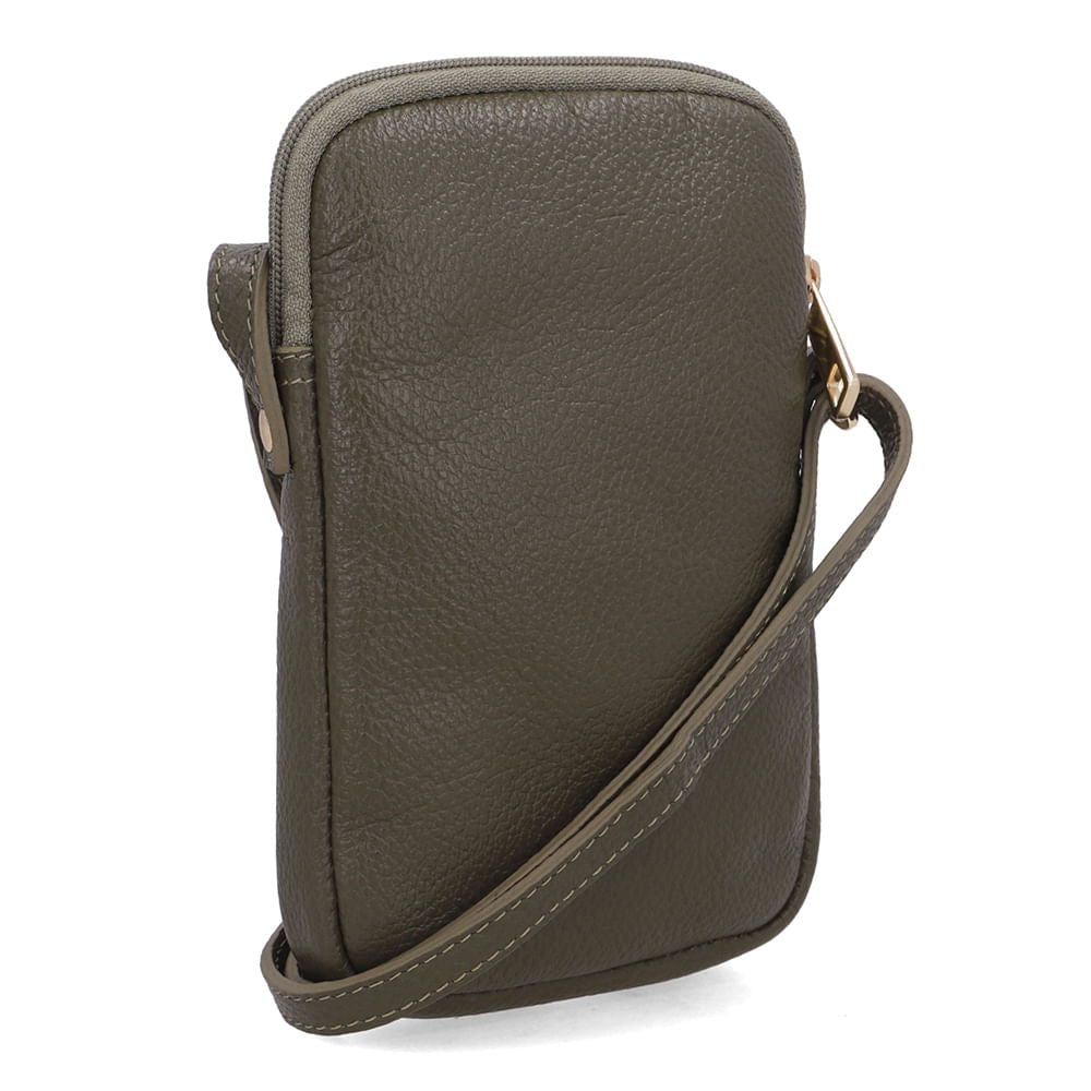 Bolsa Tiracolo Couro Ajuste Alça