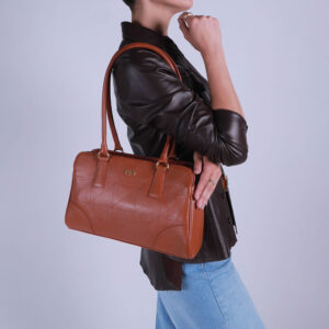 Bolsa Baguete Couro Matelassê