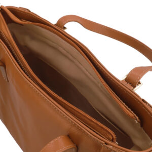 Bolsa Tote Couro Detalhe Fivela