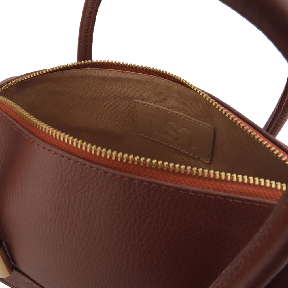 Bolsa Tote Couro Vermelha