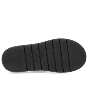 Chinelo Salto Rasteiro Tricot Marfim