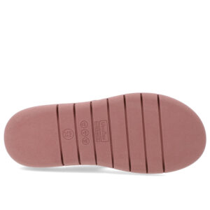Chinelo Salto Rasteiro Tricot Marfim