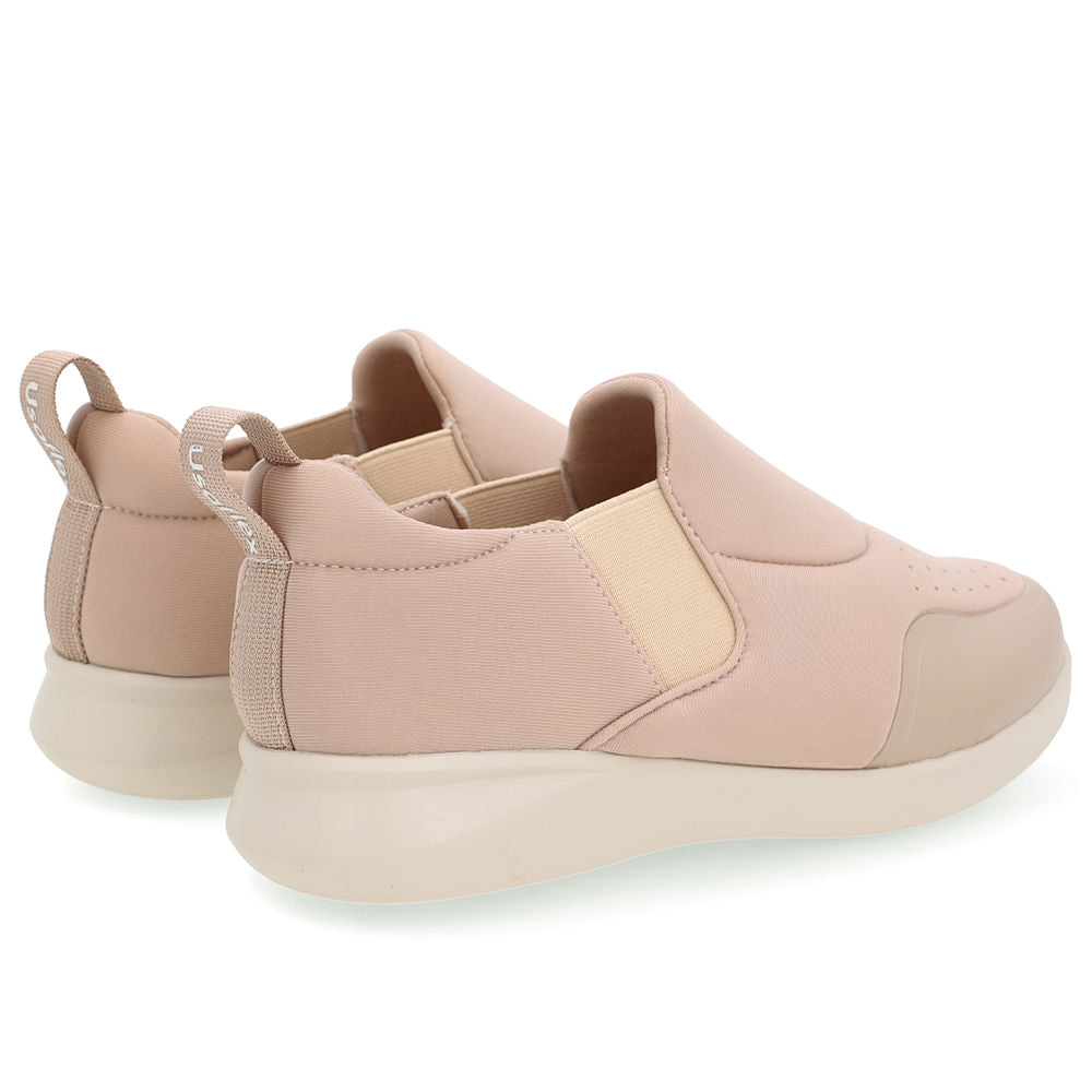 Tênis Slip On Elastano Costura