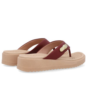 Chinelo Salto Baixo Couro