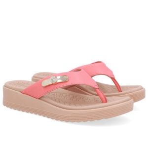 Chinelo Salto Baixo Couro