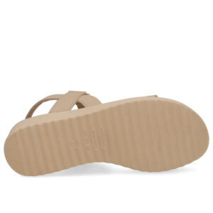 Sandália Salto Plataforma Tricot Elástico