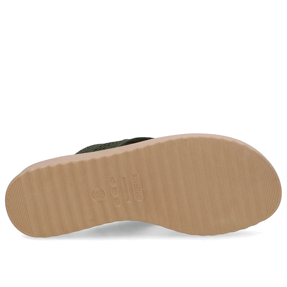 Chinelo Salto Plataforma Tricot