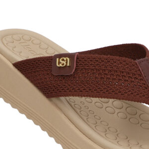 Chinelo Salto Plataforma Tricot