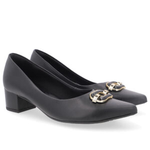 Scarpin Couro Bico Fino