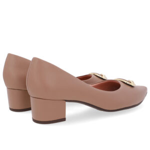 Scarpin Couro Bico Fino